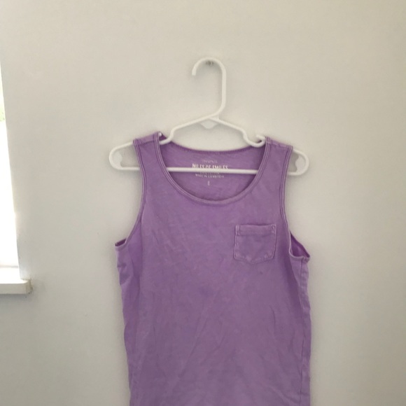 Purple crew cuts tank top - Picture 1 of 3